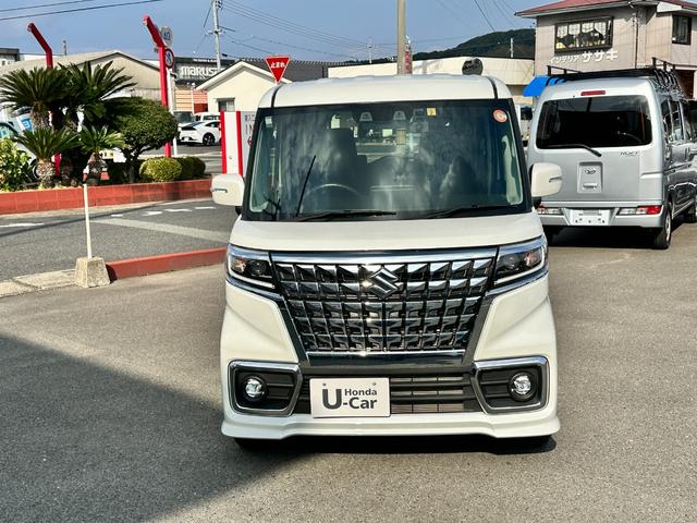 スペーシアカスタム ハイブリッドGS 当社下取 禁煙車 1オーナ 運転席フロントシートヒータ 両側スライドドア 片側電動スライドドア ディスプレイオーディオ バックカメラ ETC アルミホイール LEDヘッドライト ルームクリーニング済み(12枚目)