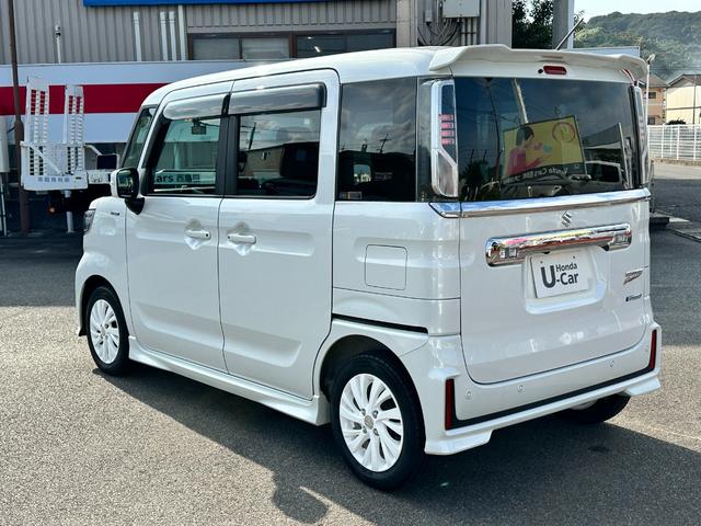 スペーシアカスタム ハイブリッドGS 当社下取 禁煙車 1オーナ 運転席フロントシートヒータ 両側スライドドア 片側電動スライドドア ディスプレイオーディオ バックカメラ ETC アルミホイール LEDヘッドライト ルームクリーニング済み(17枚目)