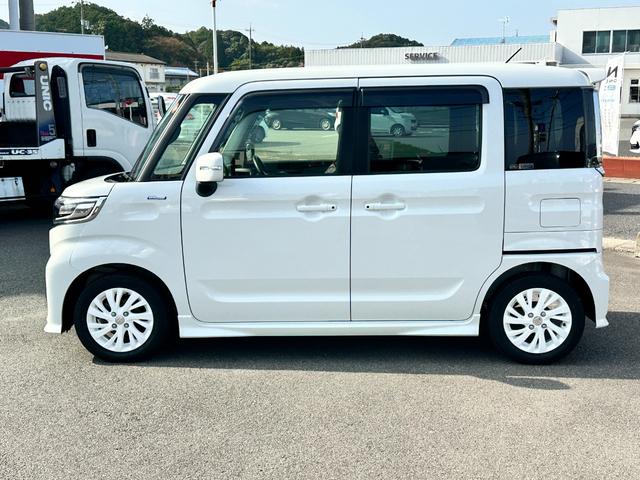 スペーシアカスタム ハイブリッドGS 当社下取 禁煙車 1オーナ 運転席フロントシートヒータ 両側スライドドア 片側電動スライドドア ディスプレイオーディオ バックカメラ ETC アルミホイール LEDヘッドライト ルームクリーニング済み(18枚目)