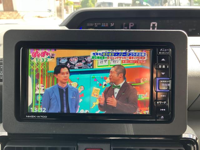 TV付きの車となっております。ドライブの合間の休憩中に気になる番組を見ることができます。