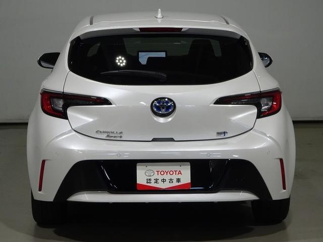 カローラスポーツ ハイブリッドG フルセグ メモリーナビ ミュージックプレイヤー接続可 バックカメラ 衝突被害軽減システム ETC ドラレコ LEDヘッドランプ 記録簿(18枚目)