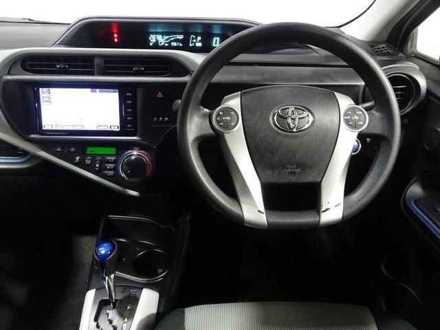 アクア S フルセグ メモリーナビ DVD再生 バックカメラ ワンオーナー 記録簿(6枚目)