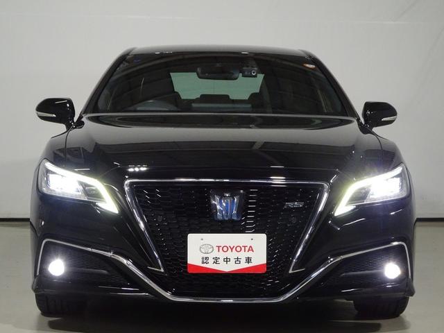 クラウンハイブリッド RSアドバンス 革シート フルセグ メモリーナビ DVD再生 ミュージックプレイヤー接続可 バックカメラ 衝突被害軽減システム ETC ドラレコ LEDヘッドランプ ワンオーナー 記録簿(4枚目)