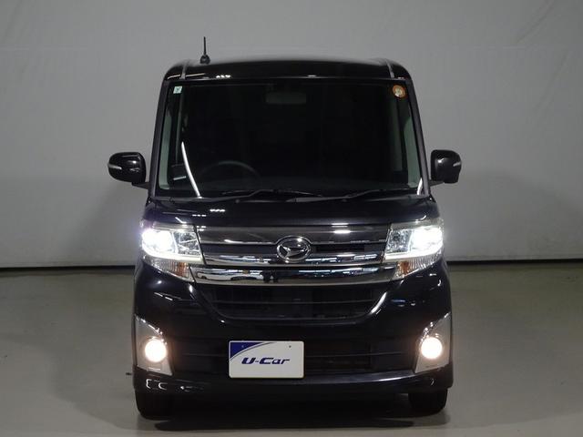 タント カスタムX フルセグ メモリーナビ DVD再生 ミュージックプレイヤー接続可 後席モニター バックカメラ ETC 電動スライドドア LEDヘッドランプ ワンオーナー 記録簿 アイドリングストップ(4枚目)