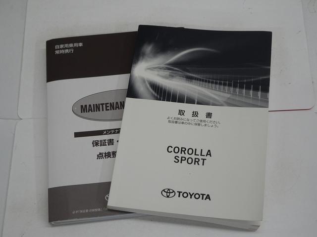 カローラスポーツ Ｇ　Ｘ　ワンセグ　メモリーナビ　ミュージックプレイヤー接続可　バックカメラ　衝突被害軽減システム　ＬＥＤヘッドランプ　ワンオーナー　アイドリングストップ（40枚目）