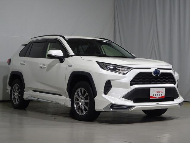 ＲＡＶ４ ハイブリッドＸ　４ＷＤ　フルセグ　メモリーナビ　ＤＶＤ再生　バックカメラ　衝突被害軽減システム　ＥＴＣ　ＬＥＤヘッドランプ　ワンオーナー　フルエアロ（2枚目）