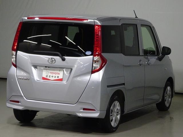 ルーミー X 4WD ミュージックプレイヤー接続可 バックカメラ 衝突被害軽減システム ETC 電動スライドドア ウオークスルー ワンオーナー アイドリングストップ(3枚目)