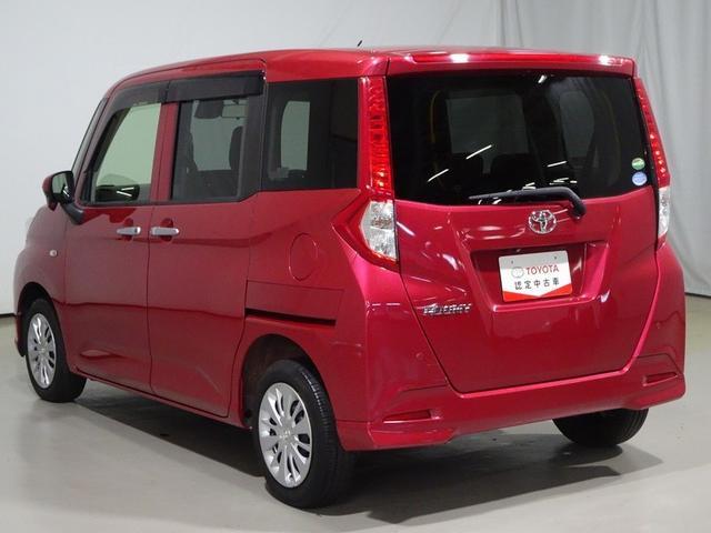 ルーミー Ｘ　Ｓ　トヨタ認定中古車　一年間保証付　ワンセグ　メモリーナビ　ミュージックプレイヤー接続可　バックカメラ　アイドリングストップ　衝突被害軽減システム　プッシュスタート　スマートキー　片側パワースライドドア（4枚目）