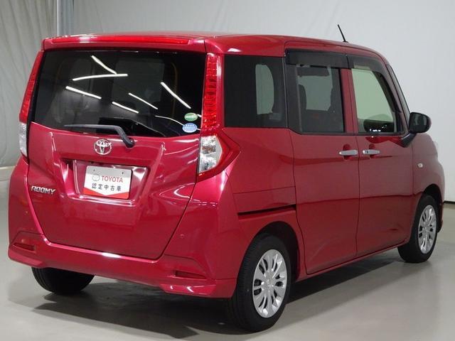 ルーミー Ｘ　Ｓ　トヨタ認定中古車　一年間保証付　ワンセグ　メモリーナビ　ミュージックプレイヤー接続可　バックカメラ　アイドリングストップ　衝突被害軽減システム　プッシュスタート　スマートキー　片側パワースライドドア（18枚目）