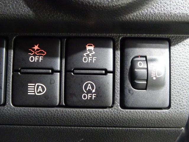 オートハイビームやアイドリングストップ、スマートアシストなどの各種操作スイッチです。