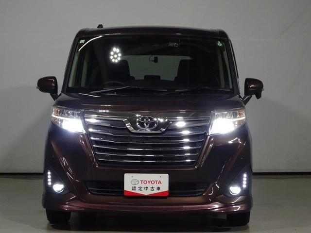 ルーミー カスタムＧ　トヨタ認定中古車　一年間保証付　ワンセグ　メモリーナビ　ミュージックプレイヤー接続　バックカメラ　衝突被害軽減システム　クルーズコントロール　ＥＴＣ　ドラレコ　両側電動スライドドア　ＬＥＤ　純正アルミ（5枚目）