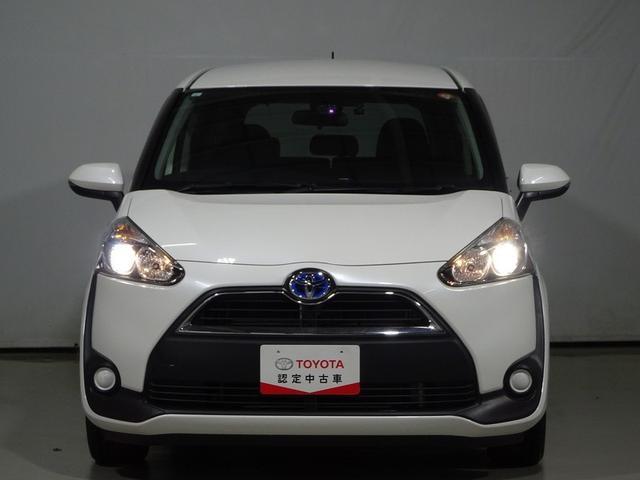 シエンタ ハイブリッドＧ　トヨタ認定中古車　一年間保証付　フルセグ　メモリーナビ　ＤＶＤ再生　バックカメラ　衝突被害軽減システム　オートマチックハイビーム　ドラレコ　スマートキー　オートエアコン　両側電動スライド　社外アルミ（5枚目）