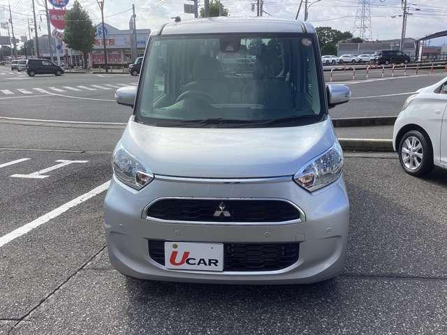 ｅＫスペース Ｇ　セーフティパッケージ　シートヒータ　横滑り防止　オートエアコン　スマートキー　ｉ－ｓｔｏｐ　バックカメラ　キーフリー　パワーウィンドウ　エアバッグ　ＡＢＳ　４ＷＤ　サイドカメラ　盗難防止システム　ベンチシート　衝突警告（3枚目）