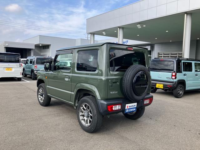 ジムニー ＸＣ　ＡＴ車　パートタイム４ＷＤ　衝突被害軽減ブレーキ　スズキ認定中古車　ＬＥＤヘッドライト　フォグランプ　プッシュスタート　オートライト（4枚目）