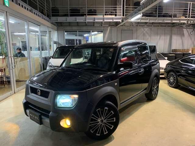 エレメント ４ＷＤ　社外ナビ　社外１８インチＡＷ（3枚目）