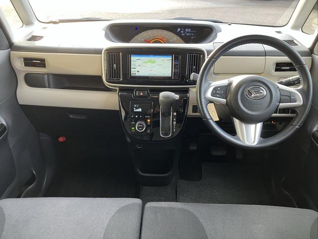 ムーヴキャンバス Ｘブラックアクセントリミテッド　ＳＡＩＩＩ　ナビ・Ｂｌｕｅｔｏｏｔｈ対応・ＤＶＤ再生・全方位モニター・両側電動スライドドア・スマートアシスト３・オートマチックハイビーム・ＥＴＣ・ブラックインテリア専用装備（2枚目）