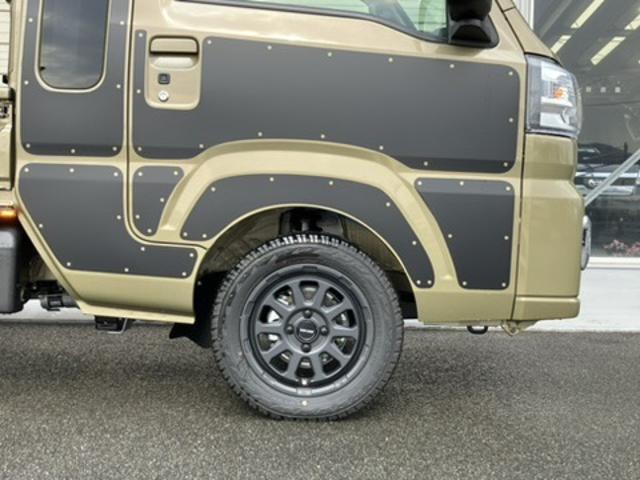 ハイゼットトラック ジャンボエクストラ ハードカーゴコンプリートカー・キャリア・LEDワークライト・スキッドグリル・マーカー・専用デカール・14インチアルミ5本・4WD・5速(5枚目)