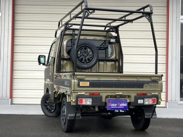 ハイゼットトラック ジャンボエクストラ ハードカーゴコンプリートカー・キャリア・LEDワークライト・スキッドグリル・マーカー・専用デカール・14インチアルミ5本・4WD・5速(7枚目)