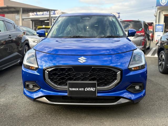 スイフト ハイブリッドMZ 全方位モニター付きメモリーナビゲーション フルセグTV CD/DVDプレーヤー LEDヘッドランプ LEDフォグランプ 16インチアルミホイール 本革巻ステアリングホイール フルオートエアコン(2枚目)