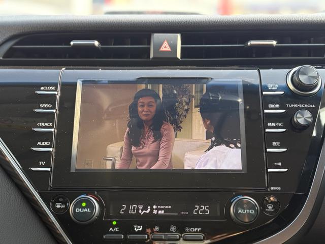 カムリ Ｇレザーパッケージ　・ブラインドスポットモニター・リヤクロストラフィックオートブレーキ・ＴＲＤエアロ（フロントスポイラー・サイドステップ・リヤアンダースポイラー・トランクスポイラー）・Ｂｉ－Ｂｅａｍ　ＬＥＤヘッドランプ（35枚目）