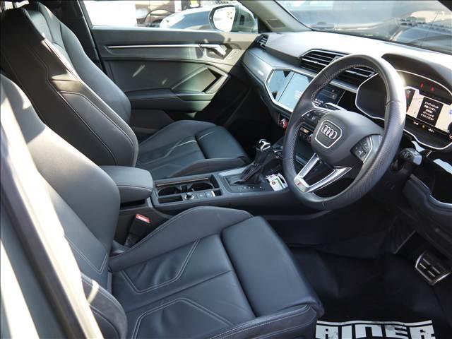Q3スポーツバック ディーゼル 35 TDI quattro S line RH 360カメラ 衝突軽減B アドバンストキー ヒーター LEDヘッド クルコン パーキングアシスト 電動Rゲート パワーシート バックカメラ ターボ HDDナビ 4WD 禁煙 キーフリー サイドカメラ(12枚目)