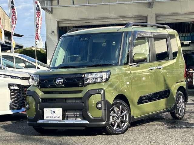 タント ファンクロス　届け出済み未使用車　衝突被害軽減ブレーキ　両側パワースライドドア　障害物センサー　シートヒーター　純正アルミホイール　ＬＥＤヘッドライト（9枚目）