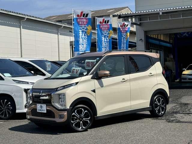 ｅＫクロス ＥＶ Ｐ　全方位モニター　メーカーナビ　フルセグＴＶ　衝突被害軽減ブレーキ　障害物センサー　ワンオーナー　禁煙車　ＬＥＤヘッドライト　電気自動車（8枚目）