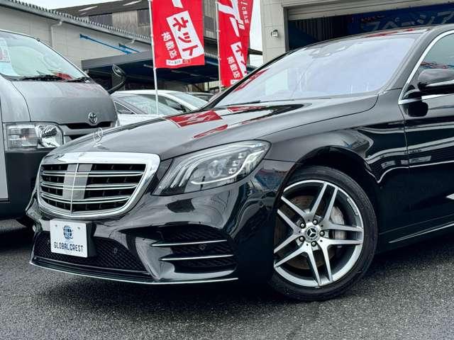 Ｓクラス Ｓ４５０　ＡＭＧライン　ＡＭＧラインプラス　黒革シート　サンルーフ　前後ドラレコ　衝突被害軽減ブレーキ　障害物センサー　ＬＥＤヘッドライト　全周囲モニター（10枚目）