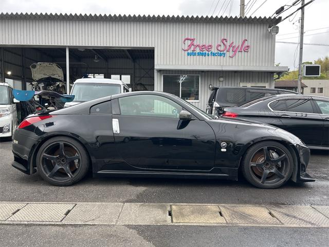 フェアレディＺ バージョンＳＴ　Ｚ３４ブレーキ　車高調　社外ＬＳＤ　ＥＸマニ　マフラー　エアロ　バケットシート　１８インチＡＷ　ＧＴウイング　オイルクーラー　追加メーター社外ヘッドライト　キーレス（17枚目）