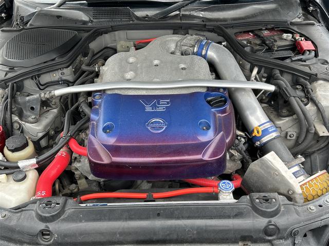 フェアレディＺ バージョンＳＴ　Ｚ３４ブレーキ　車高調　社外ＬＳＤ　ＥＸマニ　マフラー　エアロ　バケットシート　１８インチＡＷ　ＧＴウイング　オイルクーラー　追加メーター社外ヘッドライト　キーレス（18枚目）