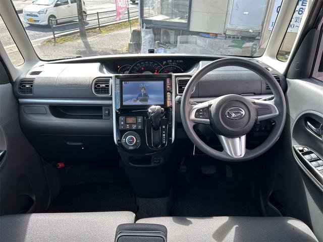 タント カスタムＸ　ＳＡ　ＥＴＣ　バックカメラ　両側スライド・片側電動　ナビ　ＴＶ　衝突被害軽減システム　オートライト　ＬＥＤヘッドランプ　スマートキー　アイドリングストップ　電動格納ミラー　ベンチシート　ＣＶＴ（2枚目）