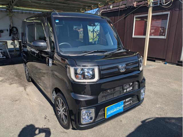 ウェイク ＧターボＳＡＩＩ　社外ナビ　ＴＶ　Ｂｌｕｅｔｏｏｔｈ　Ｂモニター　両側パワースライドドア　ターボ車　純正アルミ　ＥＴＣ（2枚目）