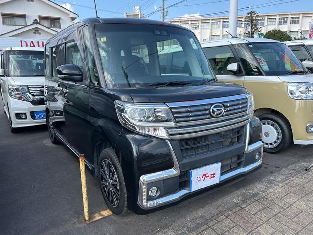 タント カスタムＸ　トップエディションリミテッドＳＡＩＩＩ　ドライブレコーダー　ＥＴＣ　全周囲カメラ　両側電動スライドドア　ナビ　ＴＶ　クリアランスソナー　衝突被害軽減システム　オートマチックハイビーム　オートライト　ＬＥＤヘッドランプ　スマートキー（13枚目）