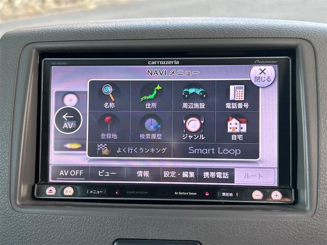 スペーシア Ｘ　ＥＴＣ　バックカメラ　両側スライドドア　ナビ　ＴＶ　オートライト　スマートキー　アイドリングストップ　電動格納ミラー　ベンチシート　ＣＶＴ　盗難防止システム　ＡＢＳ　ＣＤ　ＵＳＢ（5枚目）