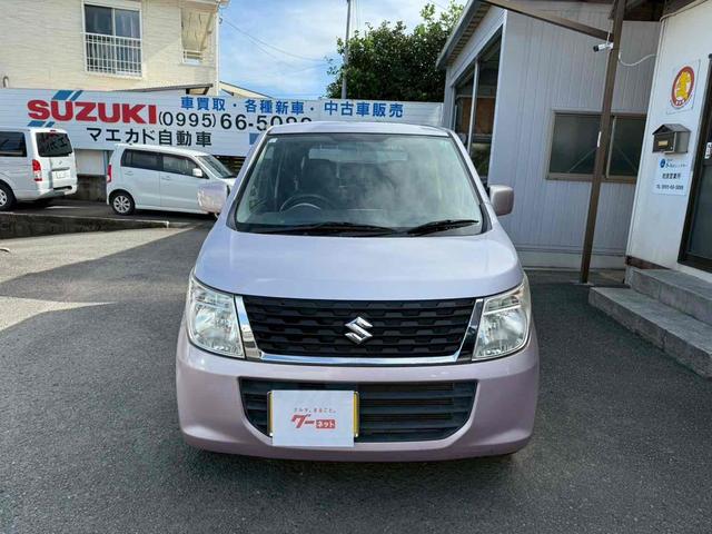 ワゴンR FX キーレスエントリー アイドリングストップ 電動格納ミラー シートヒーター ベンチシート CVT 盗難防止システム ABS CD ミュージックプレイヤー接続可 衝突安全ボディ エアコン(12枚目)