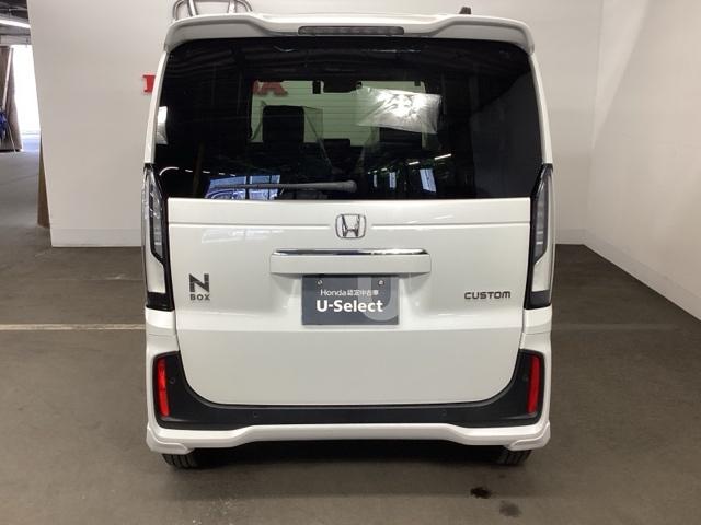 N-BOXカスタム ベースグレード ETC ドラレコ 当社デモカー CMBS Dレコ ベンチシート オートエアコン スマートキ LED 盗難防止装置 クルコン フルセグTV パワーステアリング エアバッグ ESC パワーウインドウ(9枚目)
