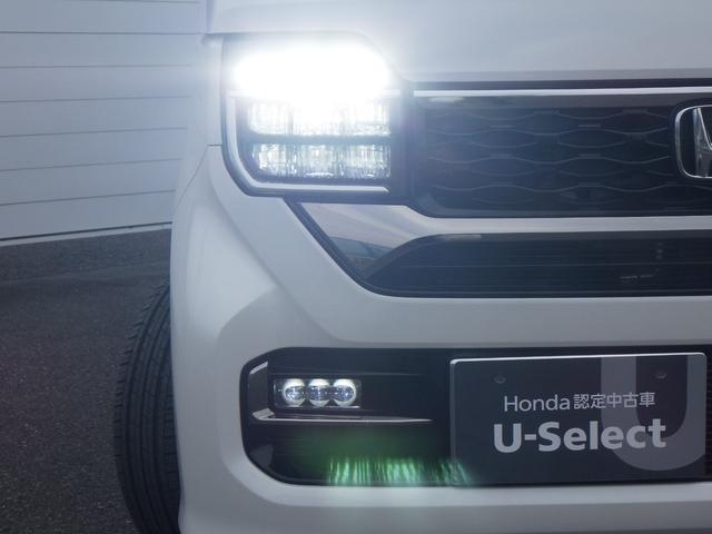 Ｎ－ＷＧＮカスタム Ｌ・ターボ　ＬＥＤランプ　Ｂカメ　サイドエアバック　前席シートヒーター　スマートキー・プッシュスタート　ドラレコ　キーフリー　横滑り防止　ＥＴＣ車載器　整備記録簿　ＡＡＣ　フルセグ　クルコン　ＡＢＳ（2枚目）