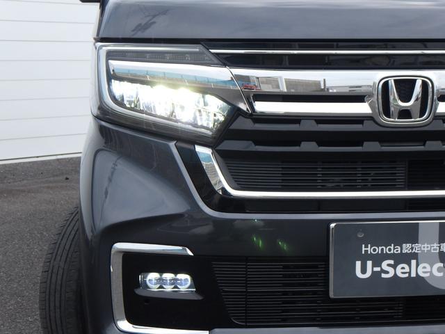 Ｎ－ＢＯＸカスタム Ｌ　サイドエアバッグ　ナビＴＶ　Ａストップ　シートヒータ　点検記録簿　キーフリーシステム　ＬＥＤライト　リアカメ　クルーズコントロール　ＡＣ　ＤＶＤ視聴可能　スマキー　ＥＴＣ　横滑り防止　フルセグＴＶ（2枚目）