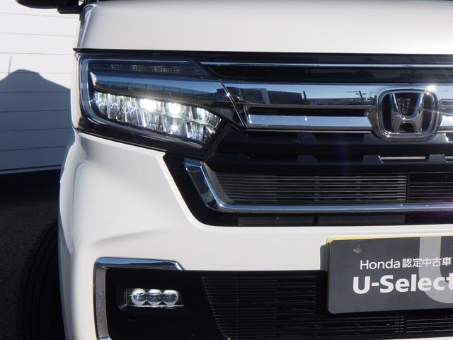 N-BOXカスタム L サイドエアバッグ ナビTV Aストップ シートヒータ 点検記録簿 キーフリーシステム LEDライト リアカメ クルーズコントロール AC DVD視聴可能 スマキー 横滑り防止 フルセグTV USB(2枚目)