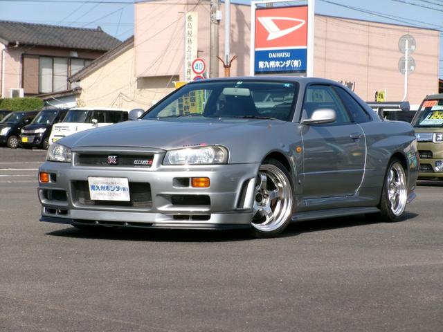 スカイライン ＧＴ－Ｒ　ＮＩＳＭＯフロントバンパー＆Ｓチューンサスペション　ＷＯＲＫ１８インチアルミ　ＨＫＳマフラー　純正部品有り（34枚目）