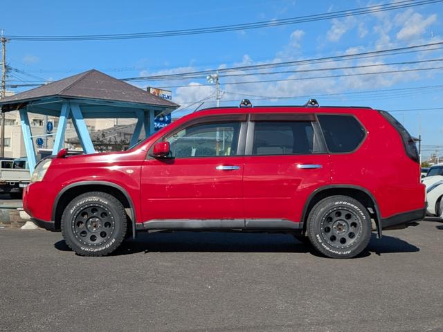 エクストレイル ２０Ｓ　パートタイム４ＷＤ　ＨＩＤライト　スマートキー　ルーフキャリア　オールテレーンタイヤ（6枚目）