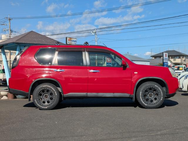 エクストレイル ２０Ｓ　パートタイム４ＷＤ　ＨＩＤライト　スマートキー　ルーフキャリア　オールテレーンタイヤ（7枚目）