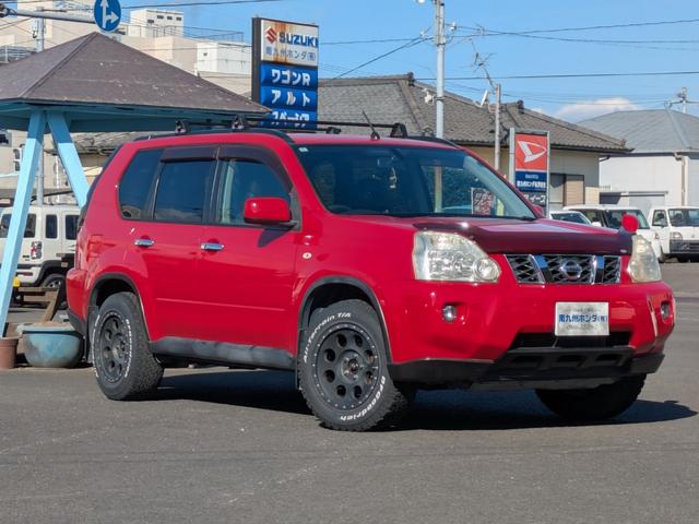 エクストレイル ２０Ｓ　パートタイム４ＷＤ　ＨＩＤライト　スマートキー　ルーフキャリア　オールテレーンタイヤ（35枚目）