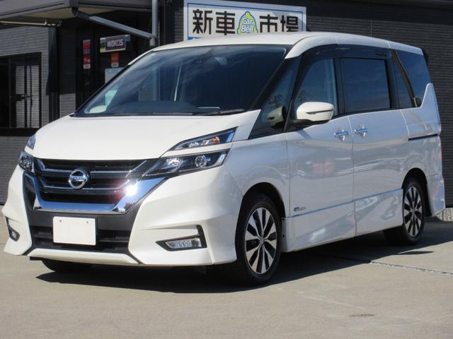 セレナ ハイウェイスター 純正SDナビ 地デジ バックカメラ Bluetooth 後席モニター 両側パワースライド(左側ハンズフリー) ETC クルコン インテリキー オートライト LEDヘッド&フォグ 純正16AW 1年保証(43枚目)