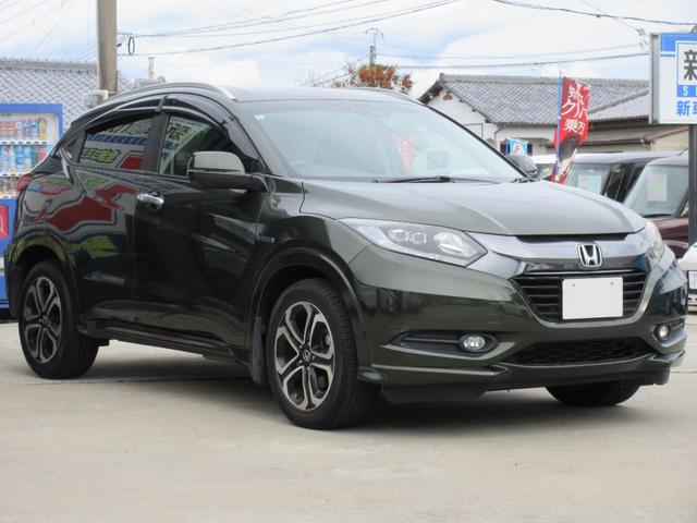 ヴェゼル ハイブリッドＺ　純正ＳＤナビ　地デジ　Ｂカメラ　Ｂｌｕｅｔｏｏｔｈ　ＨＤＭＩ接続可　クルコン　ＥＴＣ　ハーフレザーシート　シートヒーター　スマートキー　ルーフレール　オートライト　ＬＥＤヘッド　純正１７ＡＷ　１年保証（43枚目）