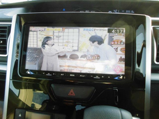 カスタムX SAIII ワンオーナー車 社外ナビ地デジ Bluetooth バックカメラ 片側電動スライドドア スマートキー プッシュスターター 衝突軽減ブレーキ オートマチックハイビーム 横滑り防止機能 走行39919km(6枚目)