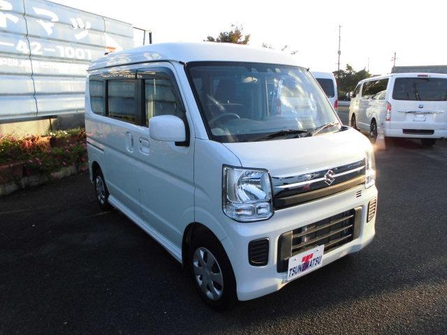 エブリイワゴン PZターボ ハイルーフ ワンオーナー車 ターボ車 デュアルカメラサポート(2枚目)