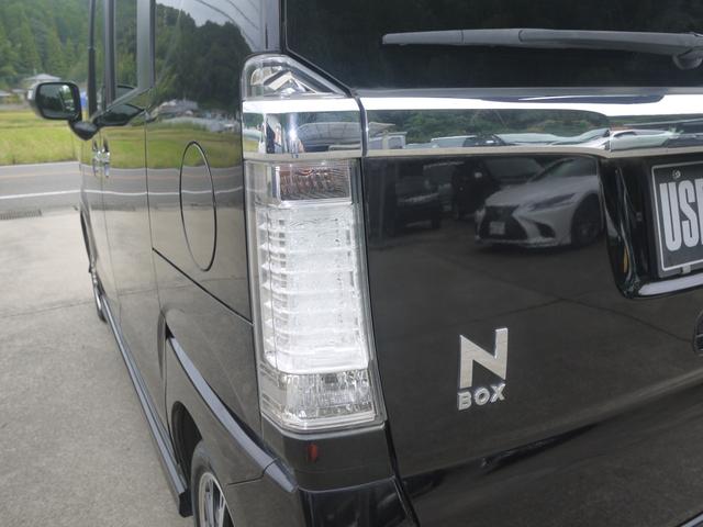 N-BOXカスタム G ターボSSパッケージ 両側電動パワースライドドア ターボ車 パドルシフト カロッツェリアナビ 地デジ Bカメラ ETC 黒革調シートカバー キセノンHID プッシュスタート スマートキー(28枚目)