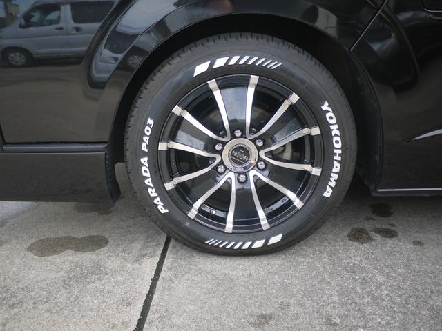 ハイエースバン ロングスーパーGL ベッドキット 3型 社外17インチAW ホワイトレター 社外ナビ フルセグ地デジ Bカメラ ETC ツイーター 黒革調シートカバー LEDテール ボンネットフード フロントスポイラー キセノンHID(27枚目)