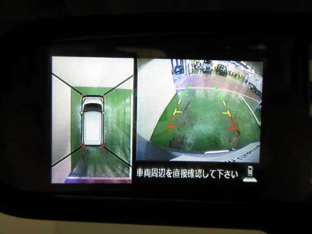 アラウンドビューモニター付きで駐車も楽々♪駐車が苦手な方でもこれで安心です！